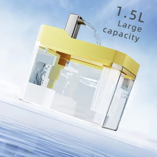 Fontanella Automatica per Gatti - Filtro Incluso, Acqua Sempre Fresca